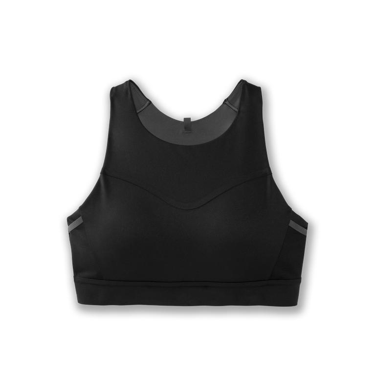 Brooks Women's Drive 3 Pocket Running Bra - Black (CYGO54783)